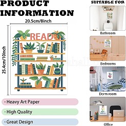 Rechteck mit Gesichtsmusterpapier&nbsp;DIY-WH0349-119-019