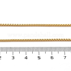 Colliers à chaîne en laiton plaqué 1.8 mm pour femmes et hommes&nbsp;MAK-L044-60G-2