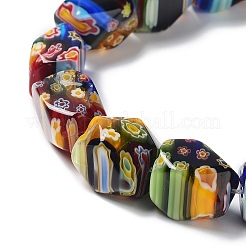 Handgemachte Millefiori-Glasperlen Stränge&nbsp;LAMP-G099-10-01