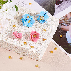 Modellierwerkzeug aus Silikonton mit Blumenmuster&nbsp;DIY-TA0010-96A