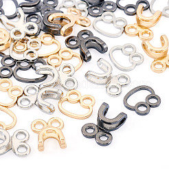 15 Satz 3 Farben Legierung Taille Extender Haken & Ösen Verschlüsse&nbsp;DIY-TA0012-28