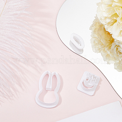 2 stücke 2 stil kaninchen mond schmetterling kunststoff plastilin werkzeuge&nbsp;FIND-GF0006-10
