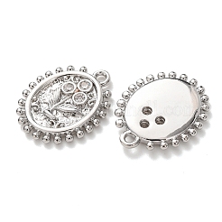 Ottone micro spianare pendenti zirconi&nbsp;KK-A295-10P