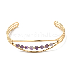 Brazaletes de acero inoxidable 304 para mujer&nbsp;BJEW-Z087-08G