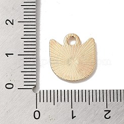 Emaille-Anhänger mit Zahnstangenbeschichtung&nbsp;X-ENAM-P254-03KCG