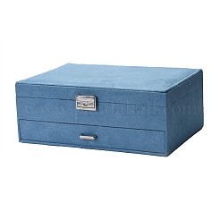 Joyeros de terciopelo y madera&nbsp;VBOX-I001-04D