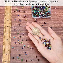 DIY-Sets zur Herstellung von Stretcharmbändern mit Chakra-Motiven&nbsp;DIY-SC0012-72