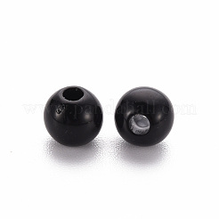 Opake Legierung Perlen&nbsp;MACR-S370-C6mm-S002