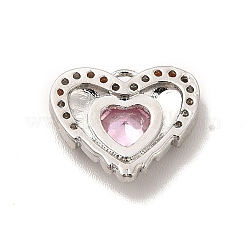 Gestell mit Mikropavé-Zirkonia-Charms aus Messing&nbsp;KK-P230-19P-02