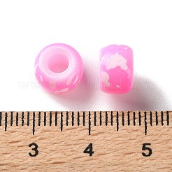 Perles européennes en plastique ABS peintes au pistolet&nbsp;KY-G033-01A-03