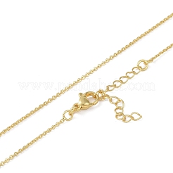 Collane del pendente del cuore&nbsp;NJEW-O001-01G