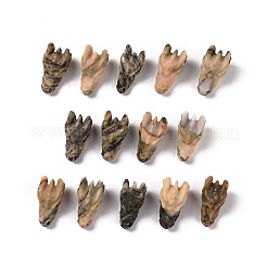 Decorazioni per esposizione di sculture in diaspro pelle di leopardo naturale&nbsp;G-PW0004-43A
