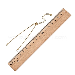 2 pezzo di catene a sfere in acciaio inossidabile 304 per la realizzazione di braccialetti&nbsp;AJEW-JB01659