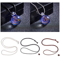DIY Galaxie Universum Ball Halskette Herstellung&nbsp;DIY-BC0010-29D