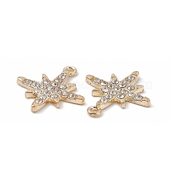 Legierung Kristall Strass Anhänger&nbsp;LS-FIND-C019-29KCG