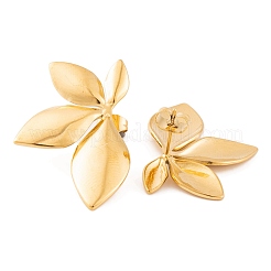 Boucles d'oreilles à tige en acier inoxydable 304 avec placage ionique (IP) pour femmes&nbsp;EJEW-L272-034G-04