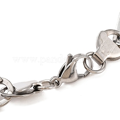 Bracelets à maillons marins en acier inoxydable 201 résistant au ternissement&nbsp;BJEW-B078-52P