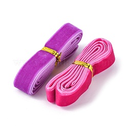 12 Farben einzelnes Gesicht Samtband&nbsp;OCOR-JP0004-9.5mm