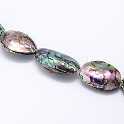 Natur Paua Muschel Perlen Stränge&nbsp;SSHEL-J047-07A