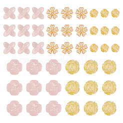 104pcs 5 Arten Acrylperlen&nbsp;OACR-TA0004-52