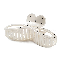 Schöne Haarspangen aus PVC mit Tupfen&nbsp;PHAR-S001-02A
