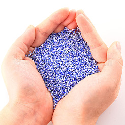 12/0 opaken Farben sickern Glasperlen&nbsp;SEED-YW0001-09C