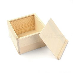 Scatole di legno&nbsp;CON-WH0083-04B
