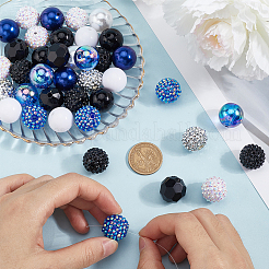 Kits de perles rondes à faire soi-même&nbsp;DIY-SC0027-87