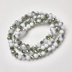 Undurchlässige Glasperlenstränge galvanisieren&nbsp;EGLA-A034-P4mm-S18
