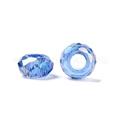 Perle di vetro trasparente europei&nbsp;GPDL-N005-D14mm-A13