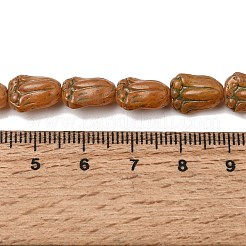 Perles en verre peintes&nbsp;GLAA-Z021-16C