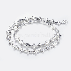 Unmagnetische synthetischen Hämatitkornen Stränge&nbsp;G-P338-23A-8x10mm-S
