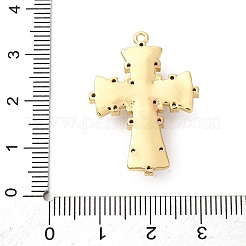 Colgante micropavé cubic zirconia de latón&nbsp;KK-F895-10G