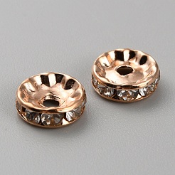 Perline distanziatrici in strass di cristallo in lega&nbsp;RB-TAC0006-02