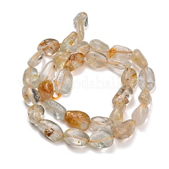 Brins de perles de topaze naturelle&nbsp;G-D108-A04-04