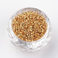 Vergoldet Glas Stiftperlen&nbsp;SEED-R043-09