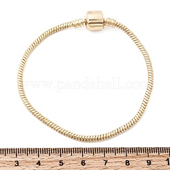 Herstellung von Armbändern aus Messingketten in Europa&nbsp;BJEW-A164-03G