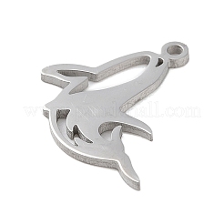 Anlaufgeschützte Anhänger aus 304 Edelstahl&nbsp;STAS-S138-01P-01