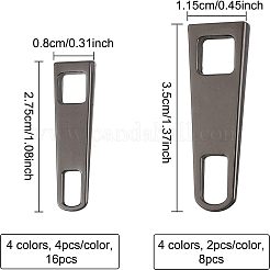 Zubehör für Zinklegierungsersatz-Zuglaschen&nbsp;FIND-FG0001-09
