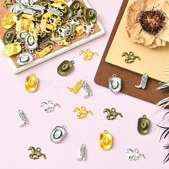 30 pz 6 stili pendenti in lega di stile tibetano&nbsp;FIND-YW0010-52