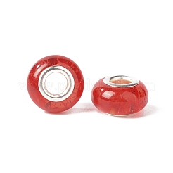 Résine rondelle perles européennes&nbsp;RPDL-A001-01-04