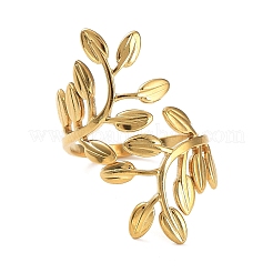Ionenplattierung (IP) 304 Edelstahlringe&nbsp;RJEW-B047-04G