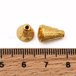 Estilo tibetano casquillos del grano de la aleación de cono&nbsp;TIBE-Q044-13G-RS