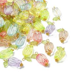 200 pendentif en plastique ABS transparent&nbsp;PALLOY-CJ00120