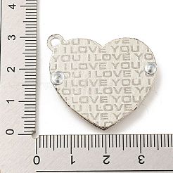 Aluminium Anhänger & Charms&nbsp;PALLOY-A007-17P-01