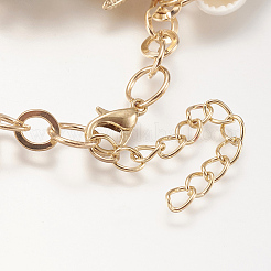 Trendy Shell Charme Armbänder&nbsp;BJEW-F166-01