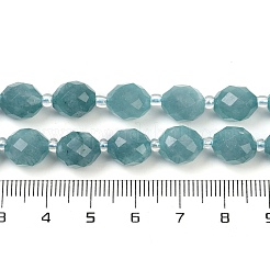 Chapelets de perles en jade de malaisie naturelle&nbsp;G-D305-A01-01J