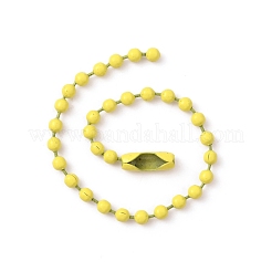 Chaîne à billes en fer&nbsp;DIY-WH0056-42C