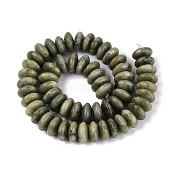 Hilos de cuentas de jade chino natural y jade del sur&nbsp;G-Q606-64A-01