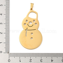Ciondoli in acciaio inox 304 a tema natalizio&nbsp;STAS-Q005-01G-04